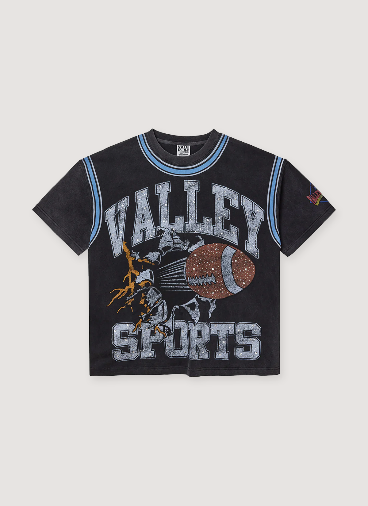 Vale Forever Classic Bling Tee Vintage Black