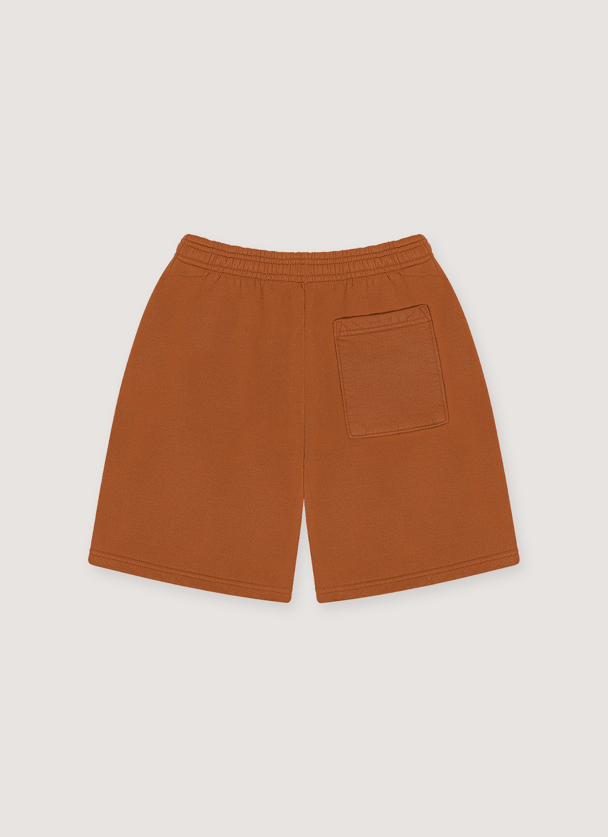 Cherry LA American Classic Sweatshorts Burnt Orange shorts back view