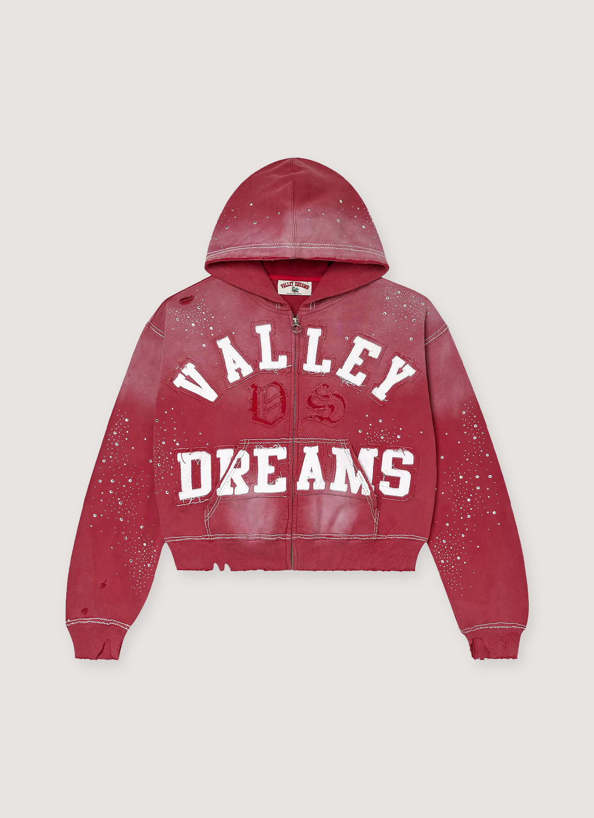 Vale Forever Classico Zip Up Sweatshirt Vale Forever Classico Zip Up Sweatshirt - Image 1 | Authenticated at Pieces Los Angeles