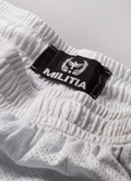Awaited Militia Club Mesh 3/4 Shorts White Awaited Militia Club Mesh 3/4 Shorts White - Image 4 | Authenticated at Pieces Los Angeles