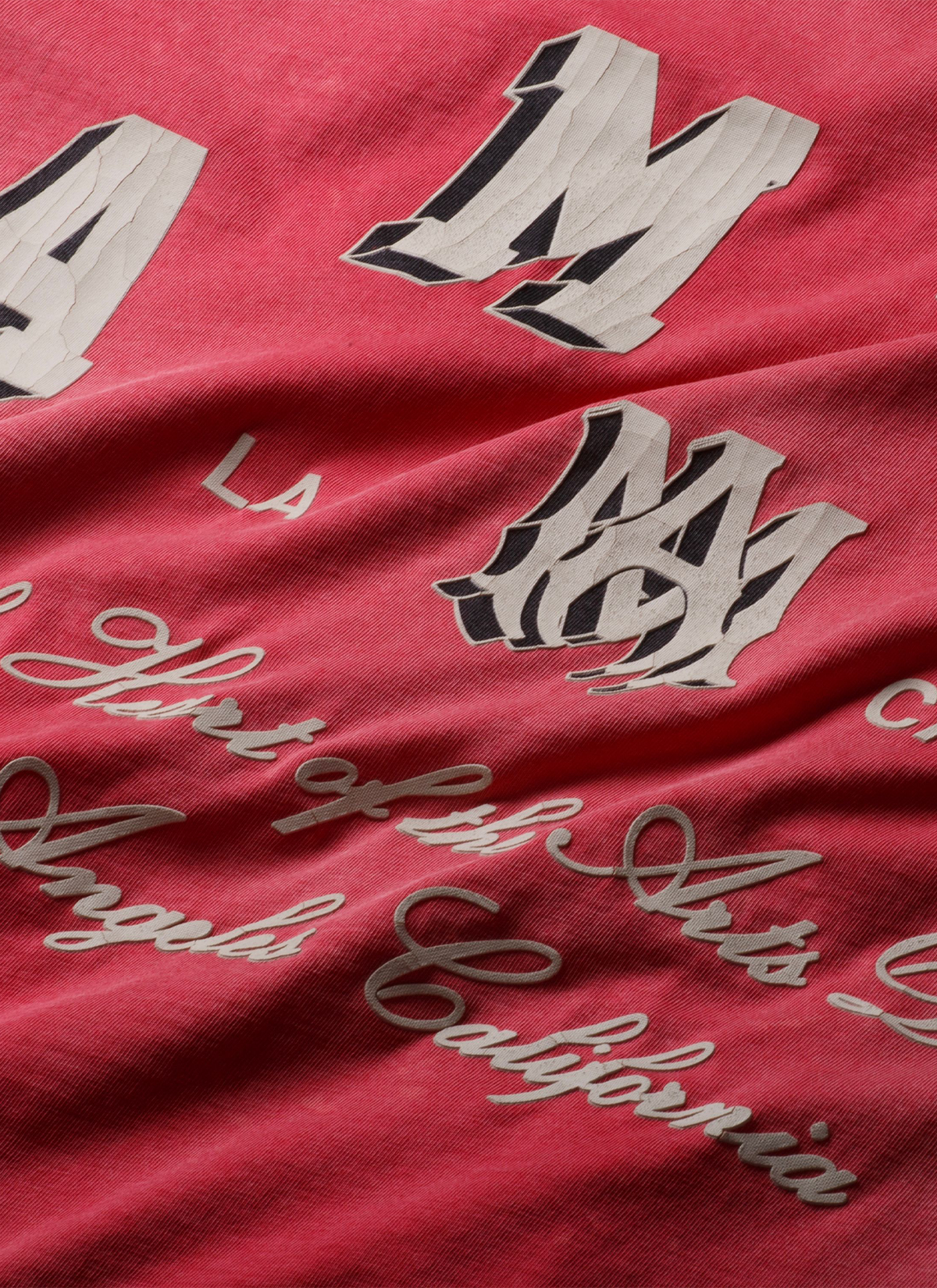 Amiri Collegiate Tee Red