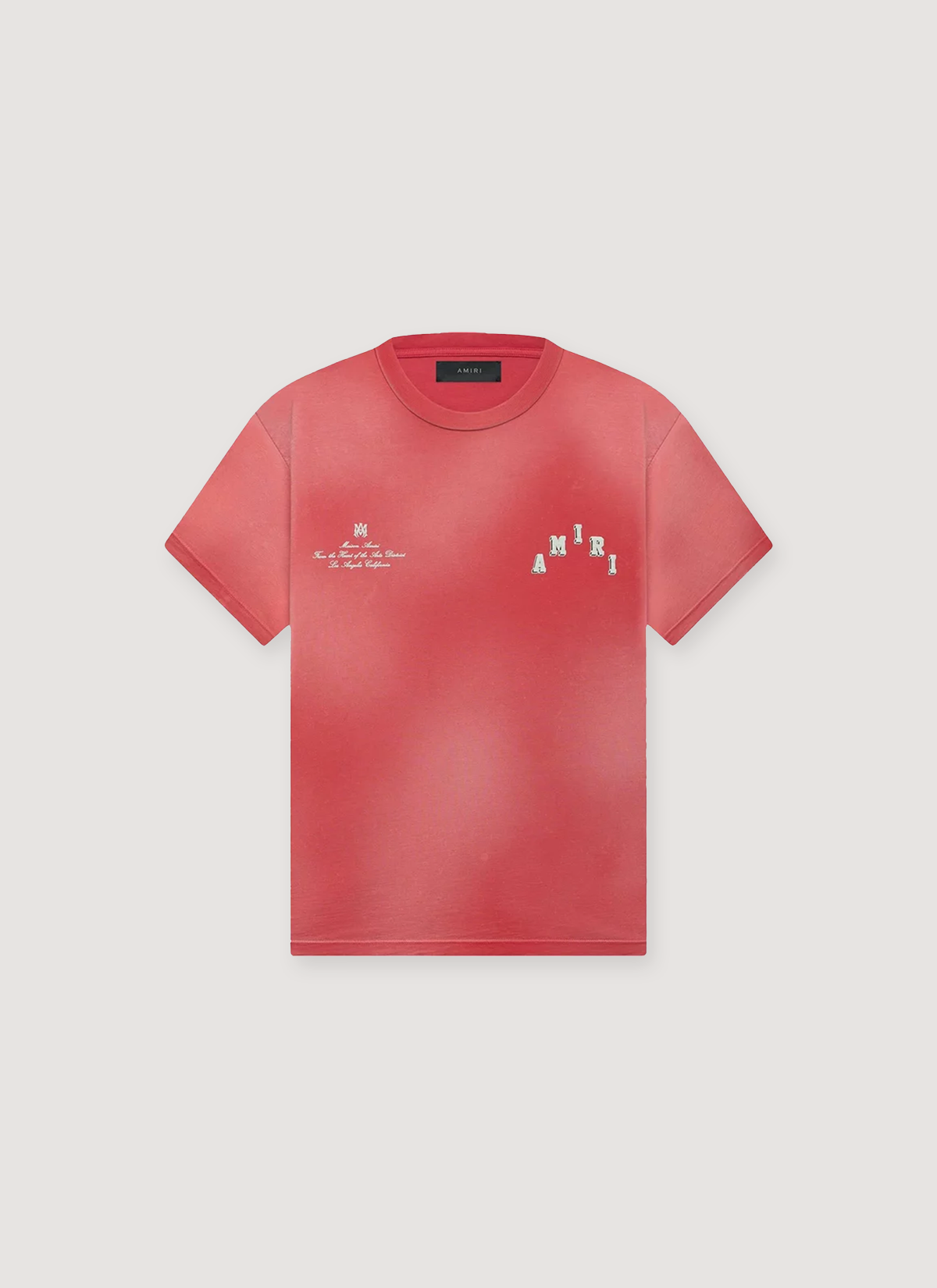 Amiri Collegiate Tee Red