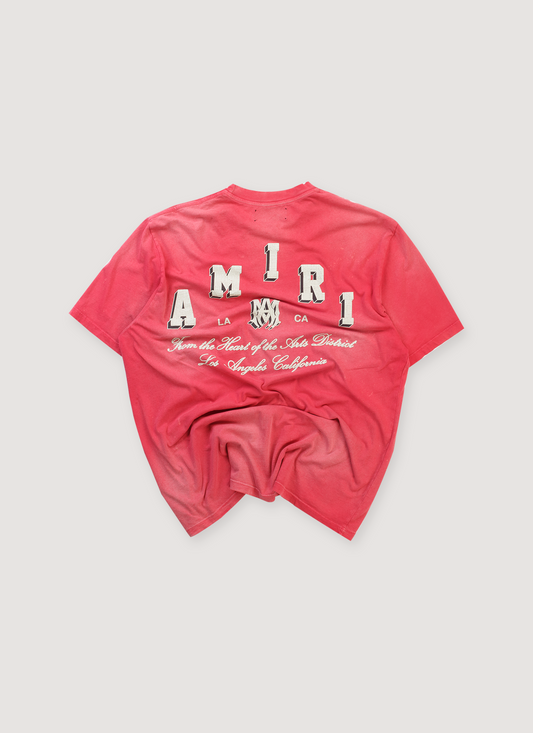 Amiri Collegiate Tee Red (Pre-Owned)