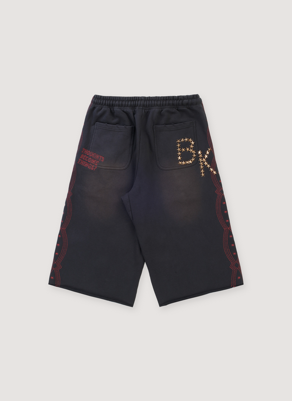 Boredom Kills Collegiate Sweatshorts alternate view - Shop at Pieces Los Angeles