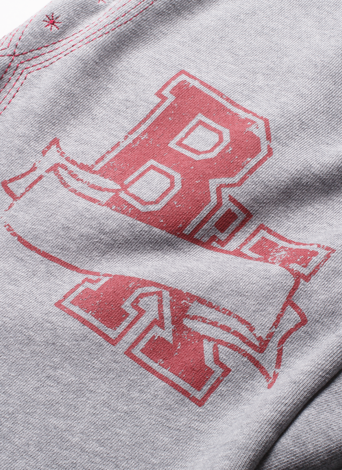 Boredom Kills Collegiate Sweatpants Heather Grey Boredom Kills Collegiate Sweatpants Heather Grey - Image 3 | Authenticated at Pieces Los Angeles