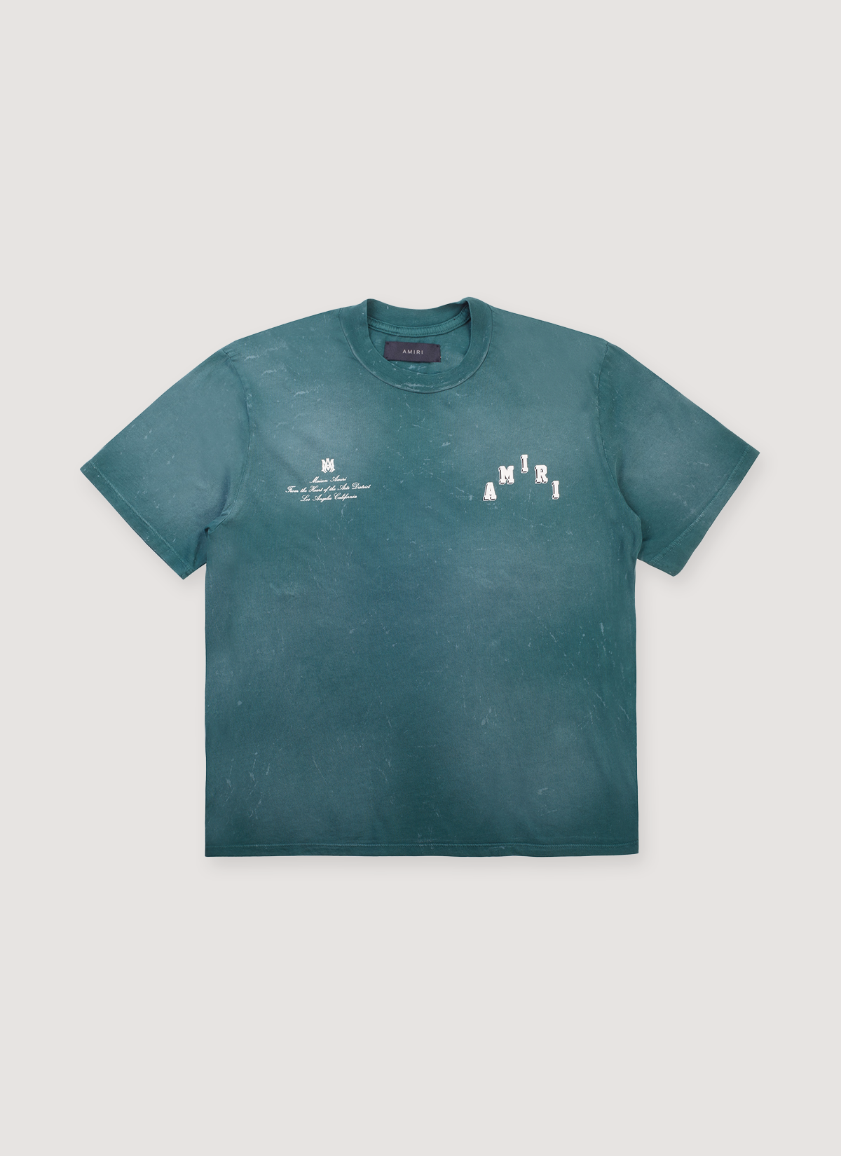Amiri Collegiate Tee Green