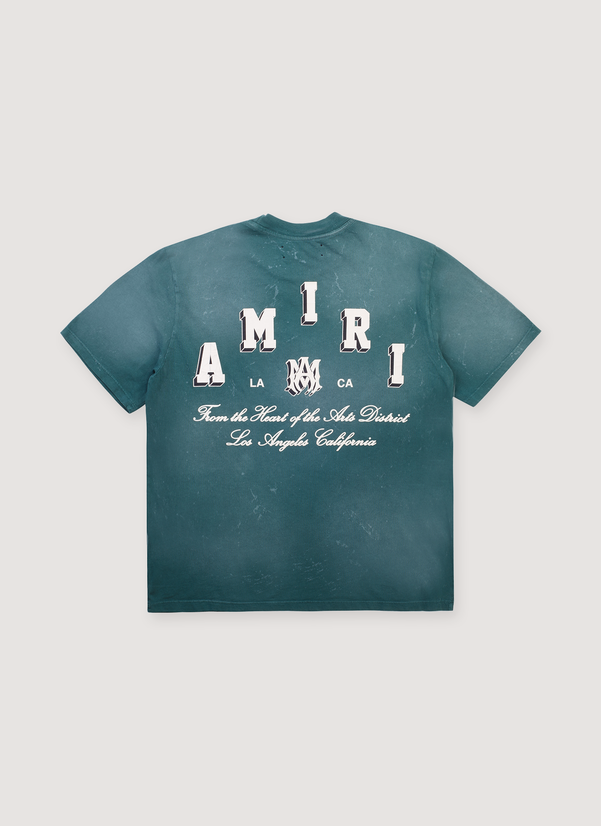 Amiri Collegiate Tee Green
