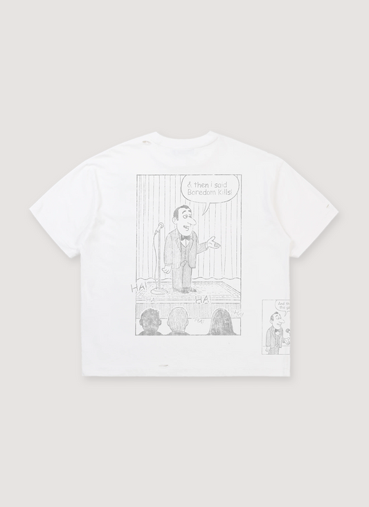 Comedy Tee Off White