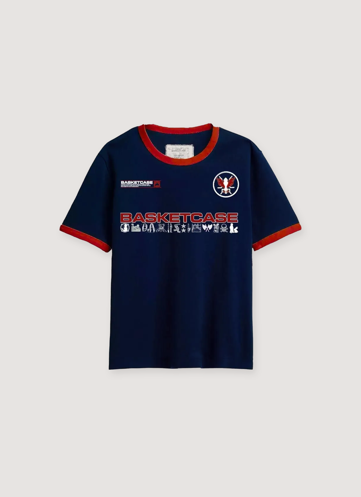 Computer Ringer Tee Navy Computer Ringer Tee Navy - Image 1 | Authenticated at Pieces Los Angeles