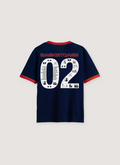 Computer Ringer Tee Navy Computer Ringer Tee Navy - Image 2 | Authenticated at Pieces Los Angeles