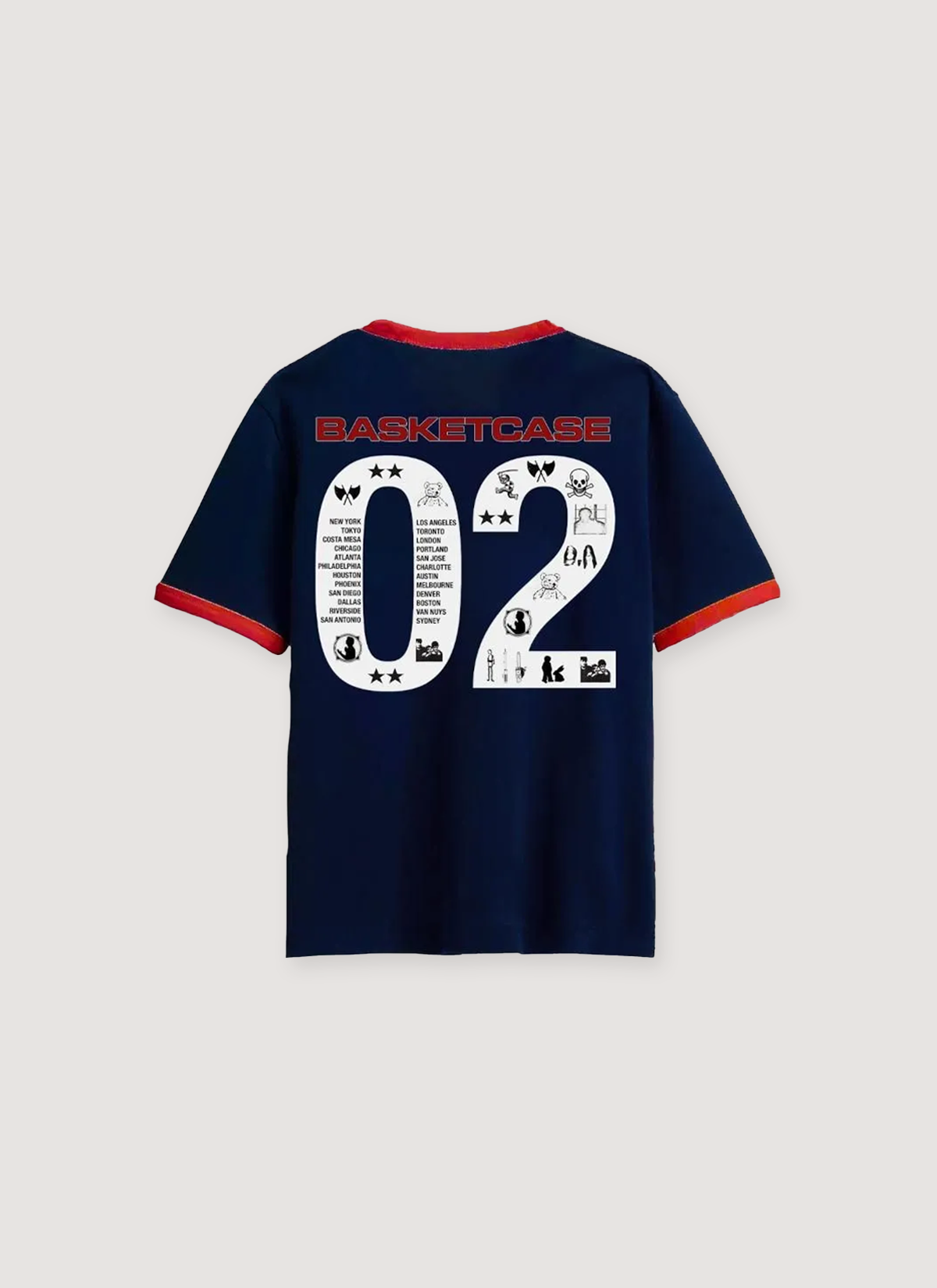 Computer Ringer Tee Navy Computer Ringer Tee Navy - Image 2 | Authenticated at Pieces Los Angeles