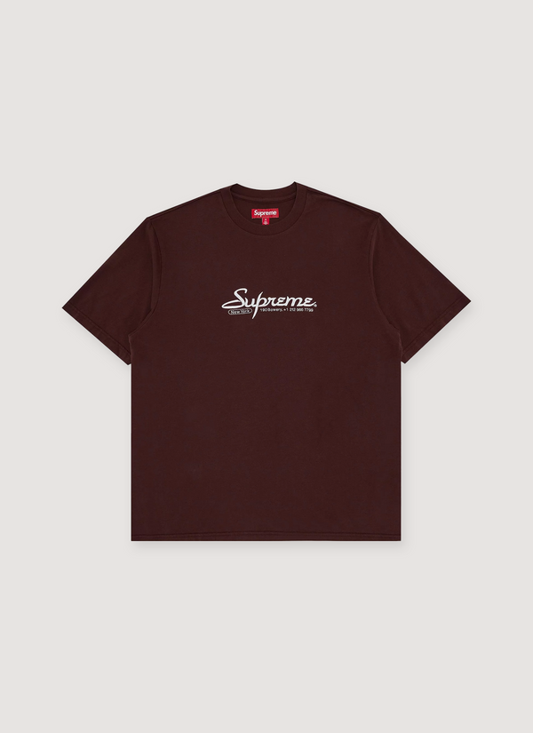 Supreme Contact S/S Top Brown Contact S/S Top Brown - Authenticated T-shirts | Pieces Los Angeles