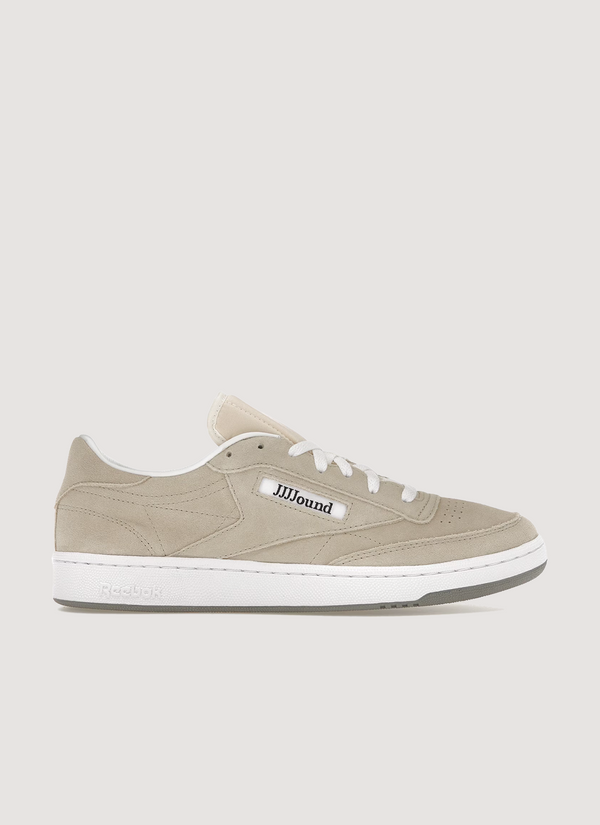 Reebok JJJound Club C 85 Cork Shoes side profile view JJJound Club C 85 Cork - Authenticated Sneakers | Pieces Los Angeles