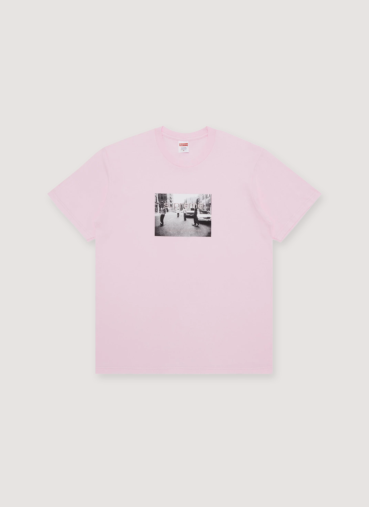 Supreme Crew 96 Tee Pink