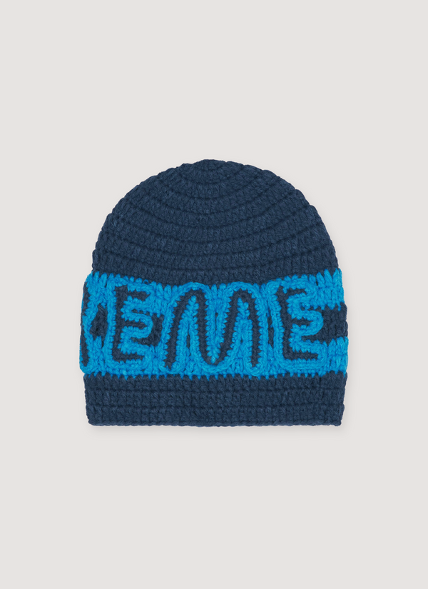 Supreme Crochet Logo Beanie alternate view - Shop at Pieces Los Angeles