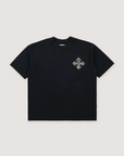 Rhude Cross Tee Vintage Black