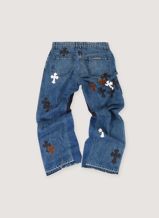 Chrome Hearts x Gallery Dept. Cross Denim (Pre-Owned)