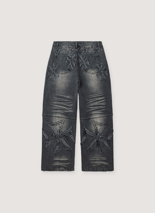 Vale Forever Croxxx Denim Black alternate view - Shop at Pieces Los Angeles