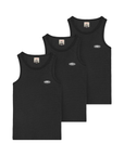 Corteiz HMP Essentials Tank Top Black (3 Pack)