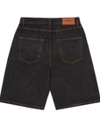 Corteiz Alcatraz Baggy Denim Shorts Washed Black