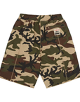 Corteiz HMP Raw Hem Shorts Camo