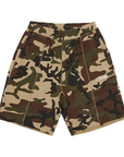 Corteiz HMP Raw Hem Shorts Camo