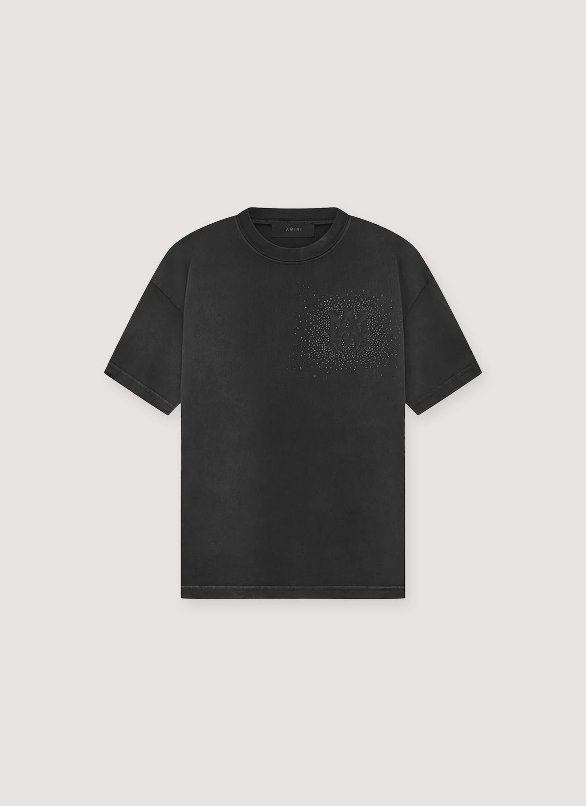 Amiri Crystal Burst Tee Faded Black