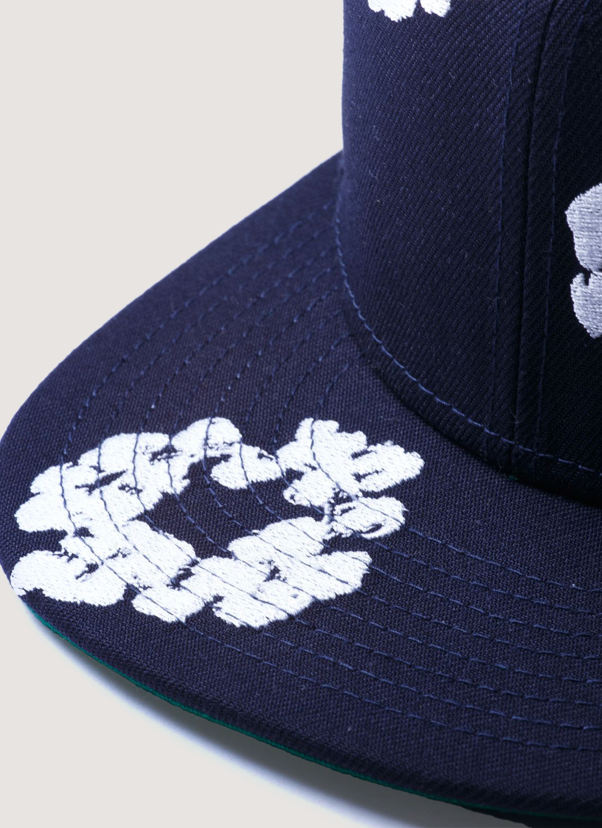 Denim Tears New Era Cotton Wreath 59/50 Navy | PIECES Los Angeles