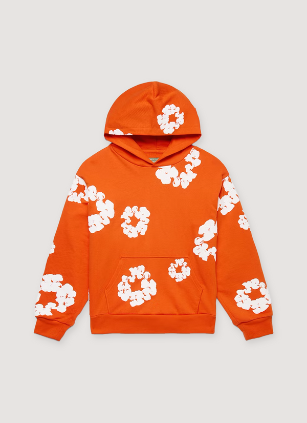 Denim Tears Cotton Wreath Sweatshirt Orange Cotton Wreath Sweatshirt Orange - Authenticated Sweatshirts | Pieces Los Angeles