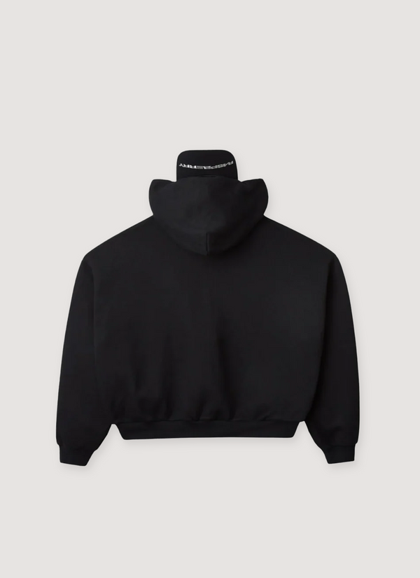 GV Gallery Dad Zip Up Sweatshirt Black alternate view - Shop at Pieces Los Angeles