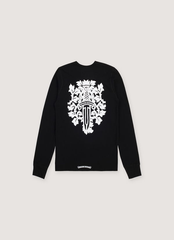 Chrome Hearts Dagger Thermal Long Sleeve Black alternate view - Shop at Pieces Los Angeles