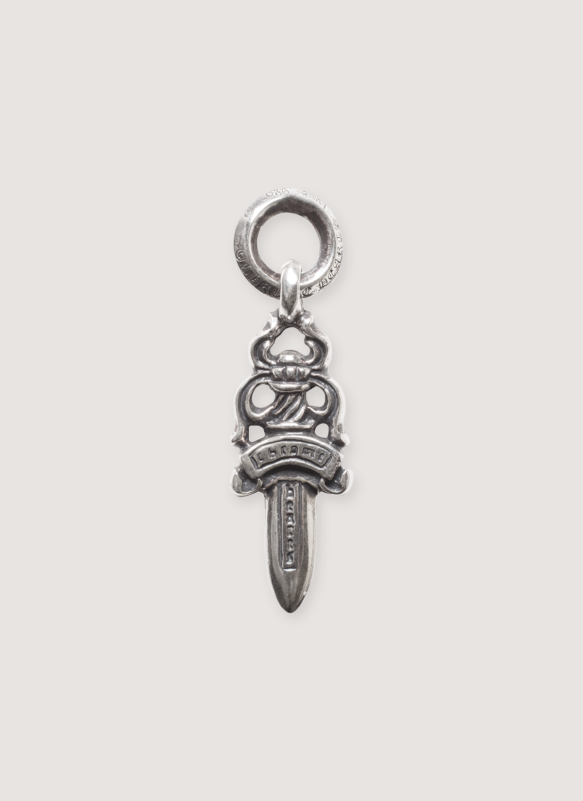 Chrome Hearts Dagger Pendant Silver