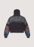 Vale Forever Damned Big Zip Up Sweatshirt Vale Forever Damned Big Zip Up Sweatshirt - Image 3 | Authenticated at Pieces Los Angeles