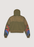 Vale Forever Damned Big Zip Up Sweatshirt Vale Forever Damned Big Zip Up Sweatshirt - Image 4 | Authenticated at Pieces Los Angeles