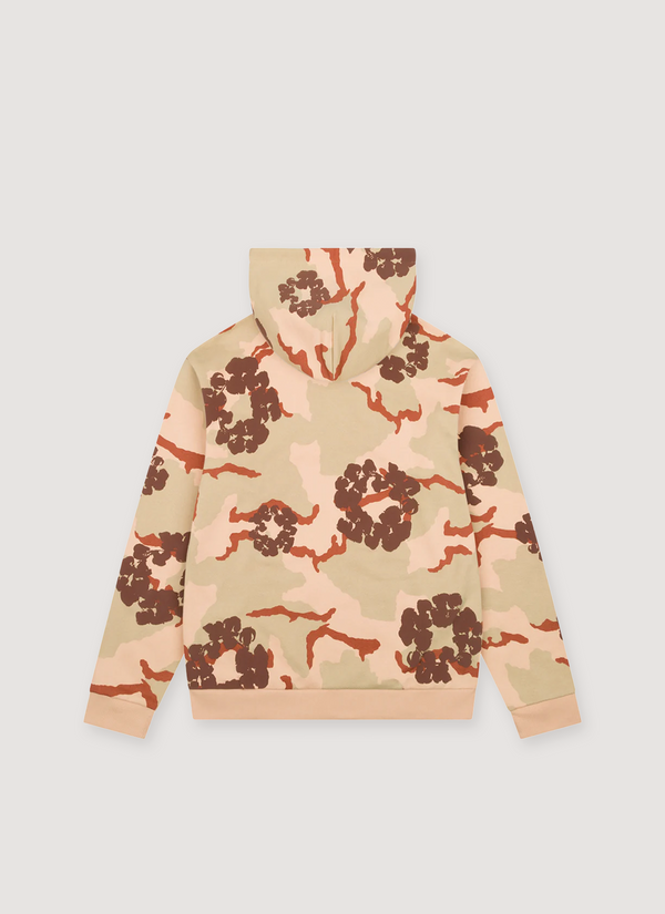 Denim Tears Cotton Wreath Zip Sweatshirt Desert Camo alternate view - Shop at Pieces Los Angeles