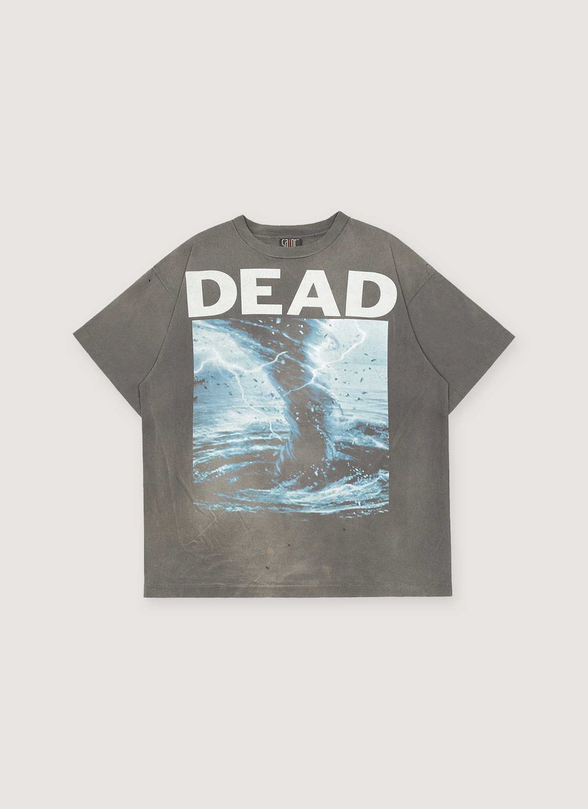 Saint Michael Dead Tee Vintage Black