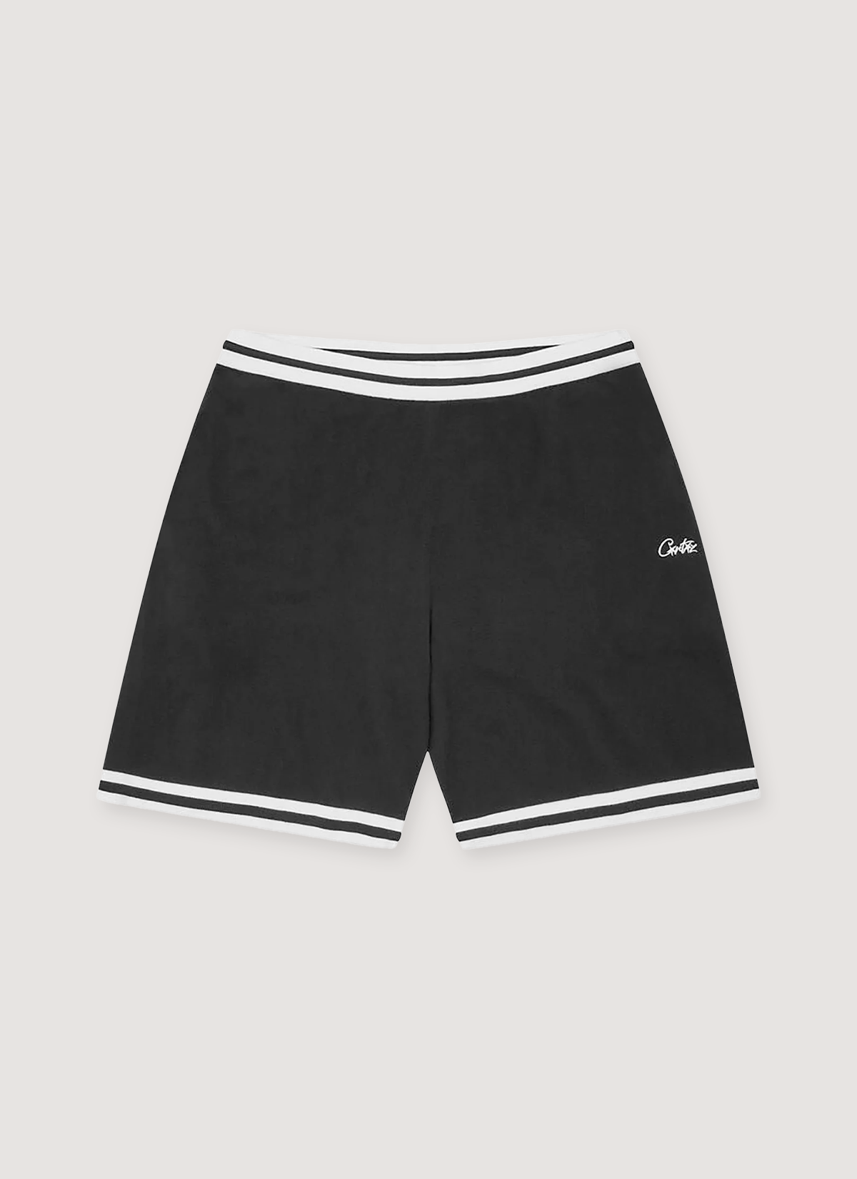 Corteiz Deala Knit Shorts Black