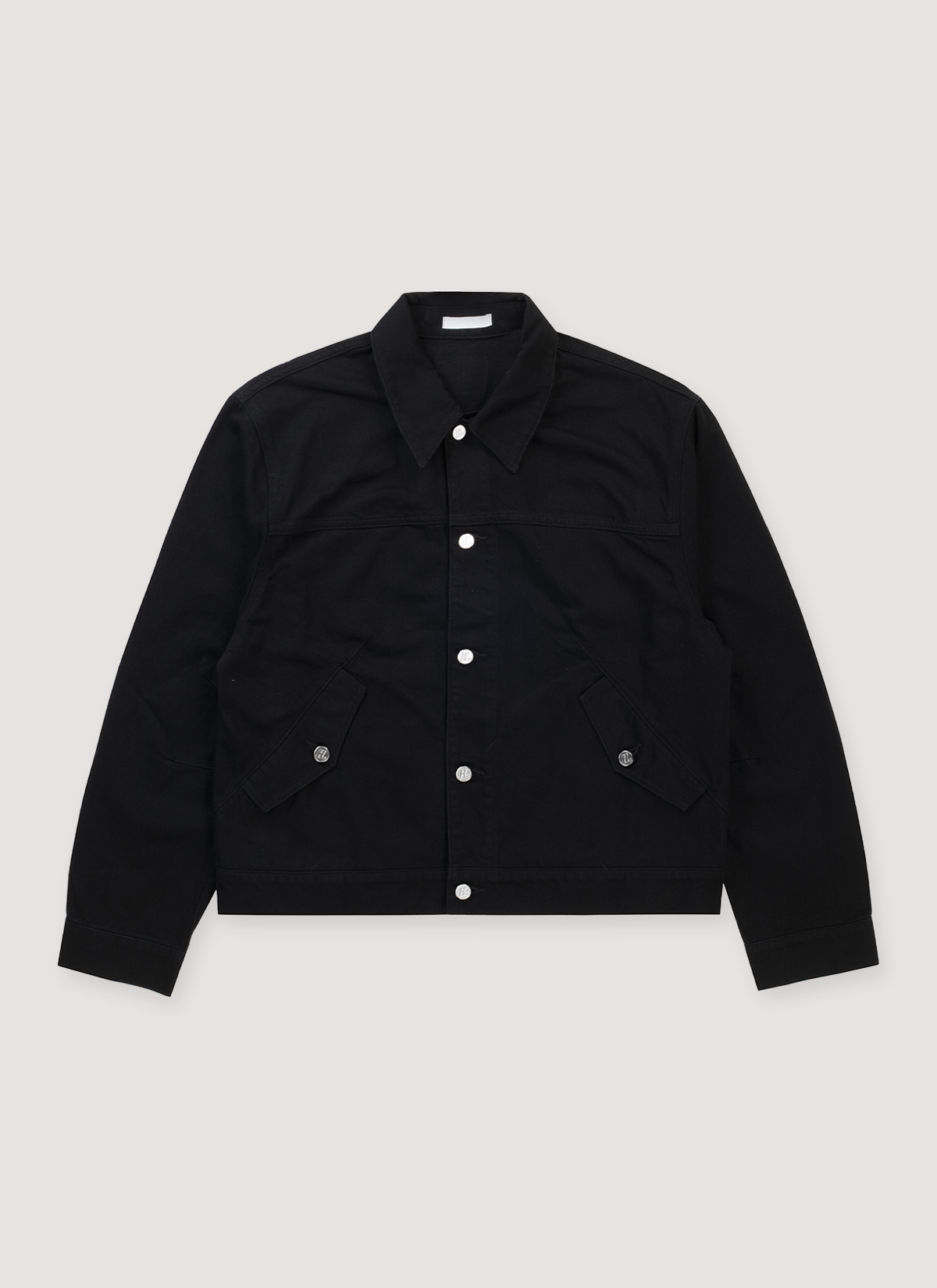 Helmut Lang Apex Trucker Jacket Rinsed Black