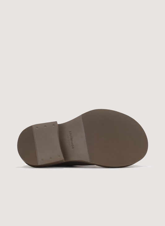 Balenciaga Steroid Derby Shoes Brown