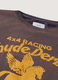 Rhude Derby Tee Vintage Grey Rhude Derby Tee Vintage Grey - Image 3 | Authenticated at Pieces Los Angeles