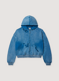 Vale Forever Destroyer Zip Up Sweatshirt Vale Forever Destroyer Zip Up Sweatshirt - Image 2 | Authenticated at Pieces Los Angeles