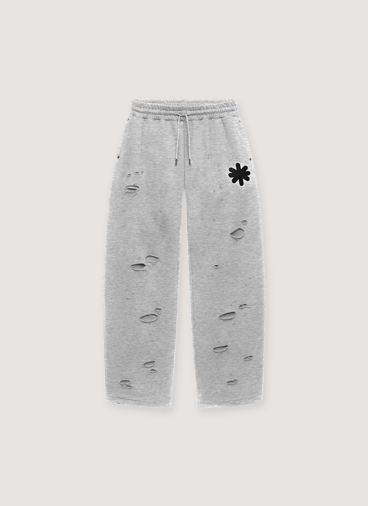 Lost SDHWS Double Layered Logo Sweatpants Heather Grey