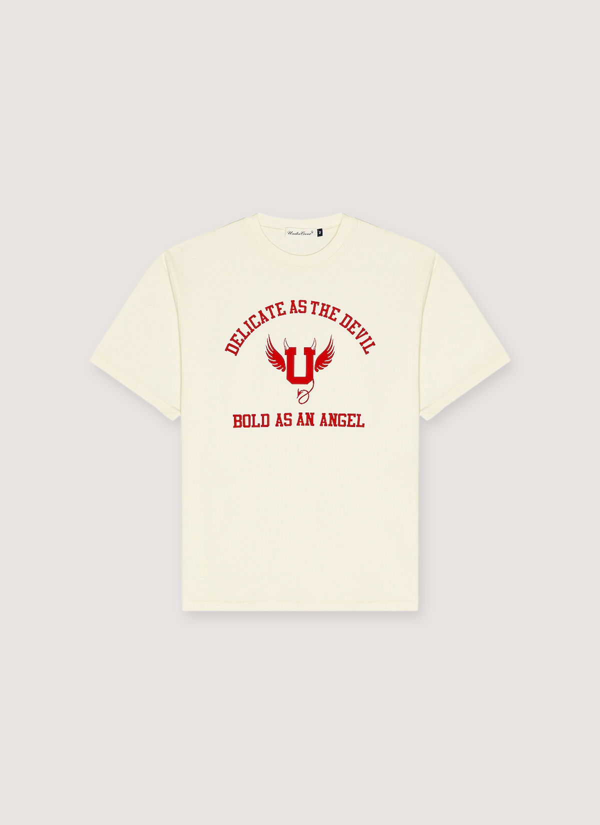 Undercover Devil / Angel Tee Ivory Undercover Devil / Angel Tee Ivory - Image 1 | Authenticated at Pieces Los Angeles