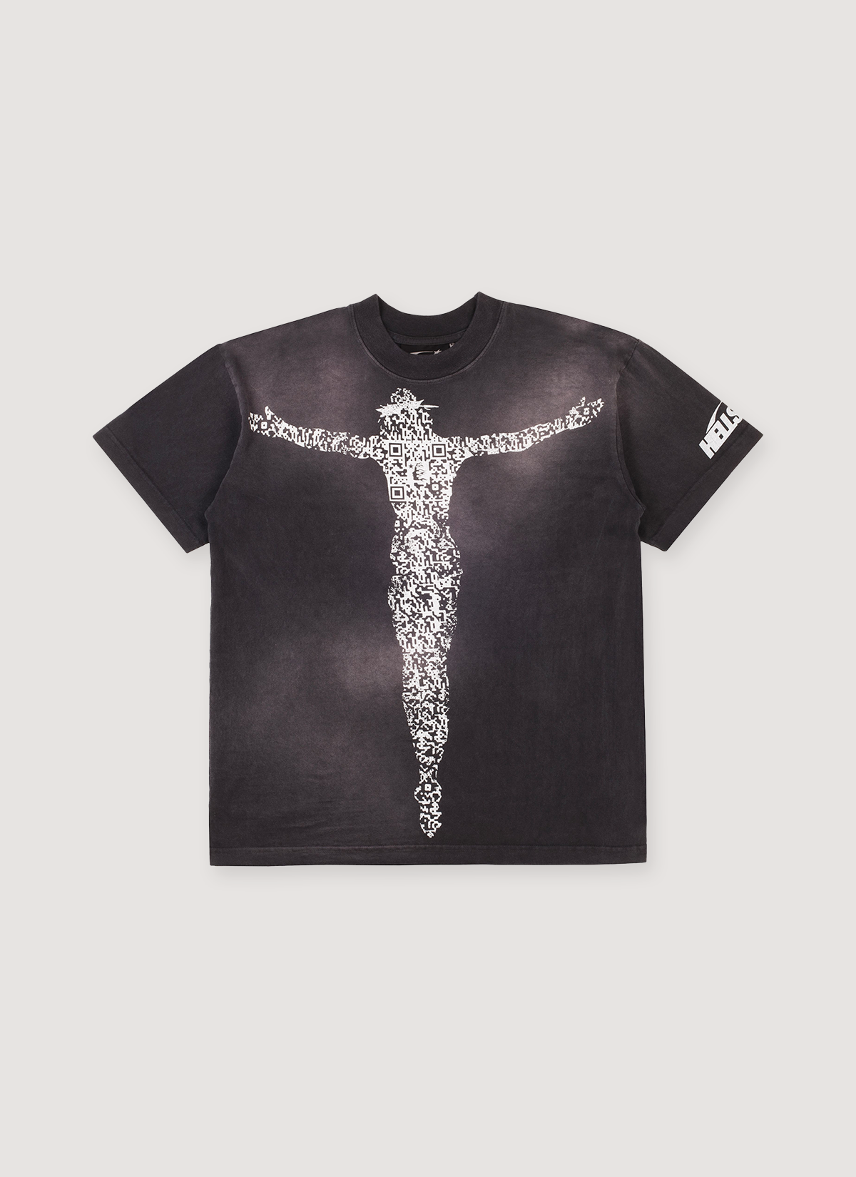 Hellstar Digital Jesus Short Sleeve Tee Black