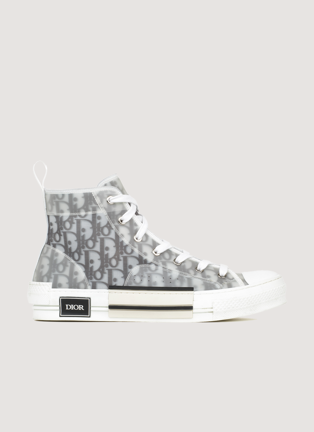 Dior B23 High Top Sneaker Oblique Canvas (Pre-Owned) Dior B23 High Top Sneaker Oblique Canvas (Pre-Owned) - Image 1 | Authenticated at Pieces Los Angeles