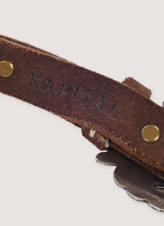 Kapital Suede Pueblo Disco Belt Brown (Pre-Owned)