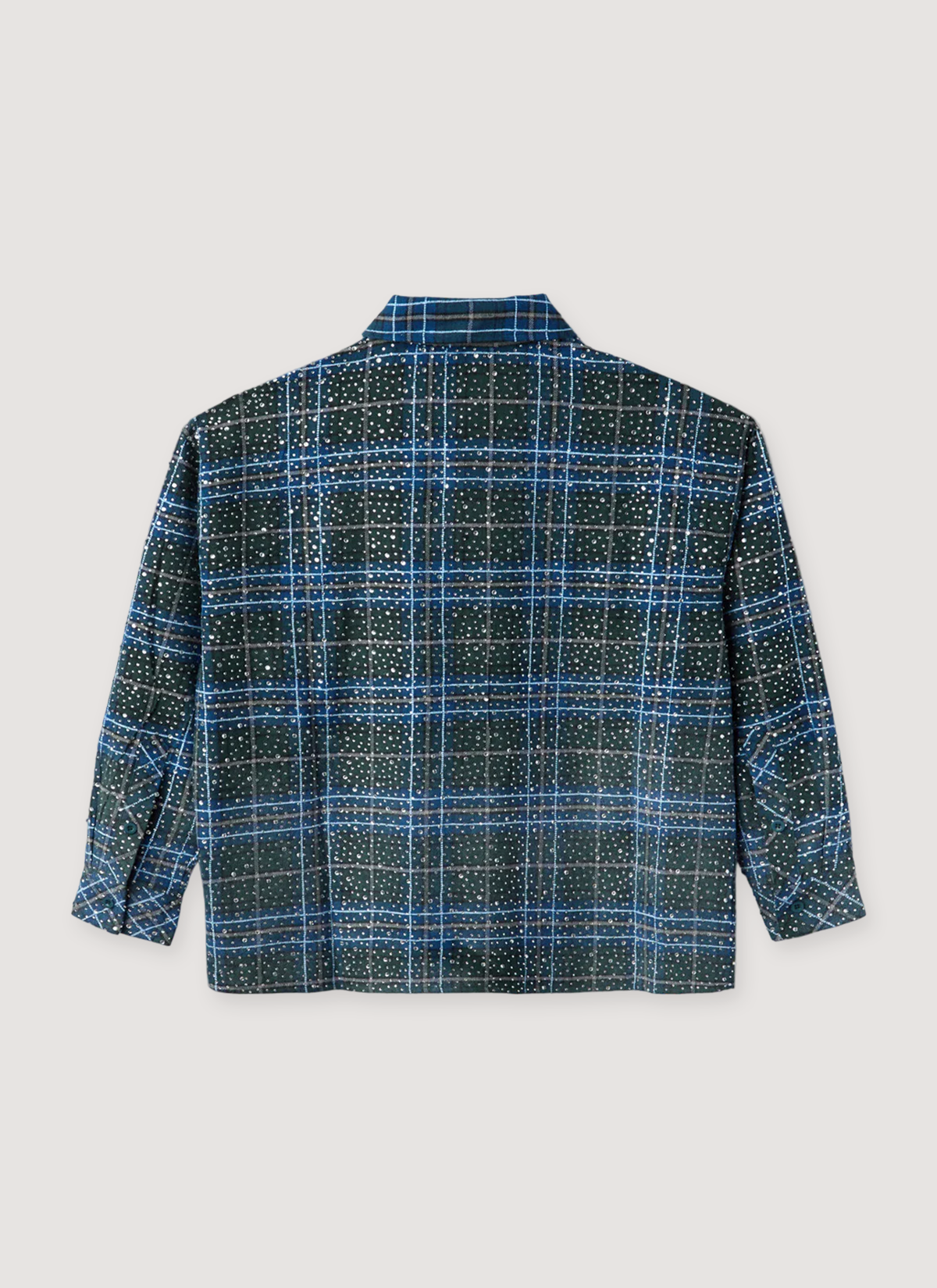 HMDD Disco Flannel Blue Green HMDD Disco Flannel Blue Green - Image 2 | Authenticated at Pieces Los Angeles
