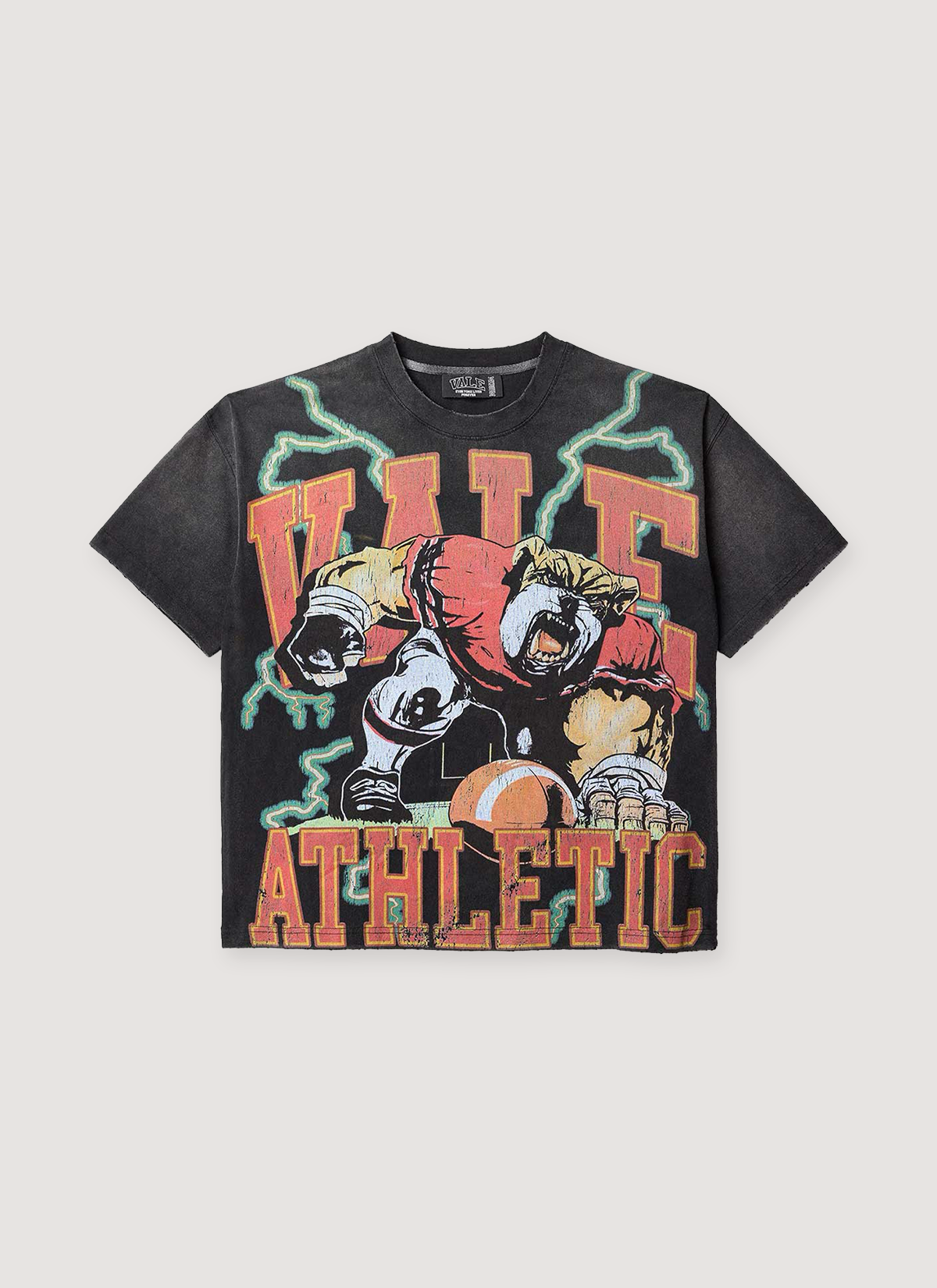 Vale Forever Big Dog Big Tee Vintage Black