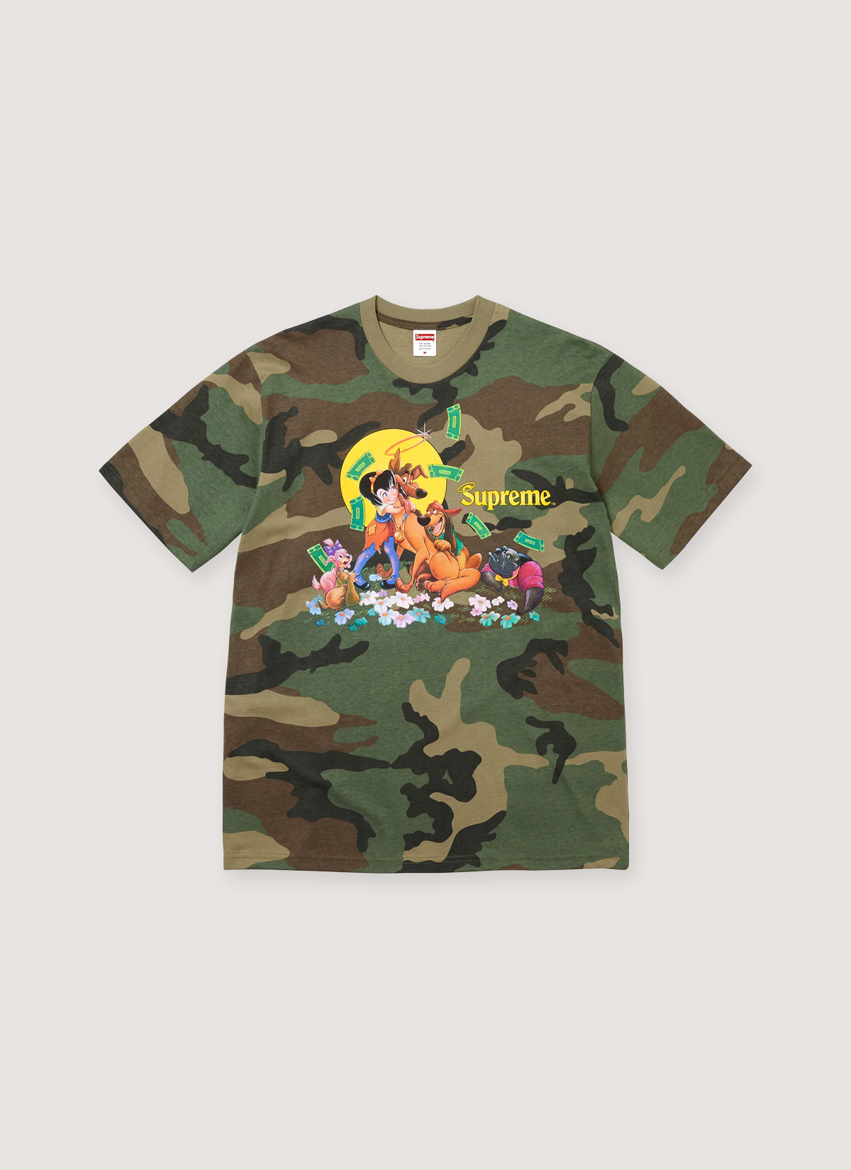 All Dogs Go To Heaven Tee (M) カモ柄 Supreme All Dogs Go To Heaven Tee – PIECES