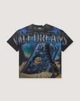 Vale Forever Dog Tag Big Tee Vintage Black